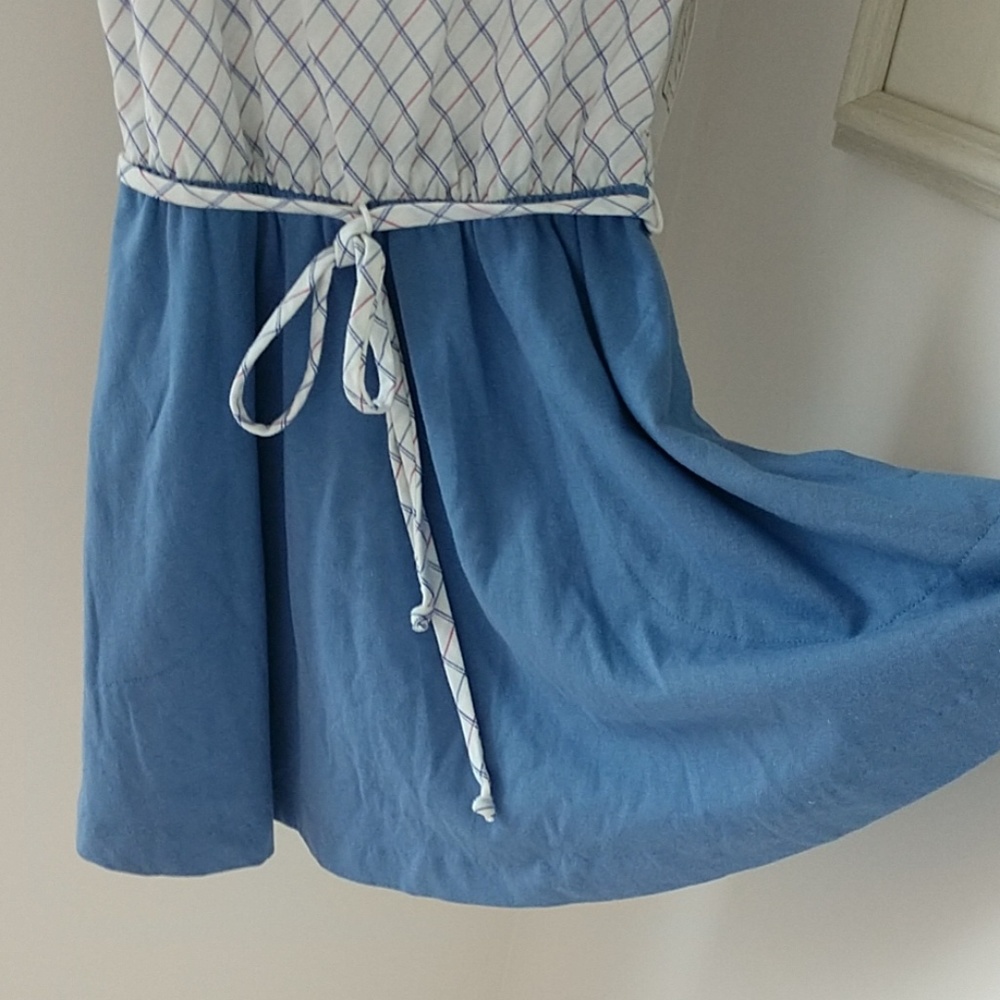 NEW Tennis Tunic Tank Top Sport Activewear Elastic Deep Pockets Top Seed Blue 6 - Picture 4 of 8